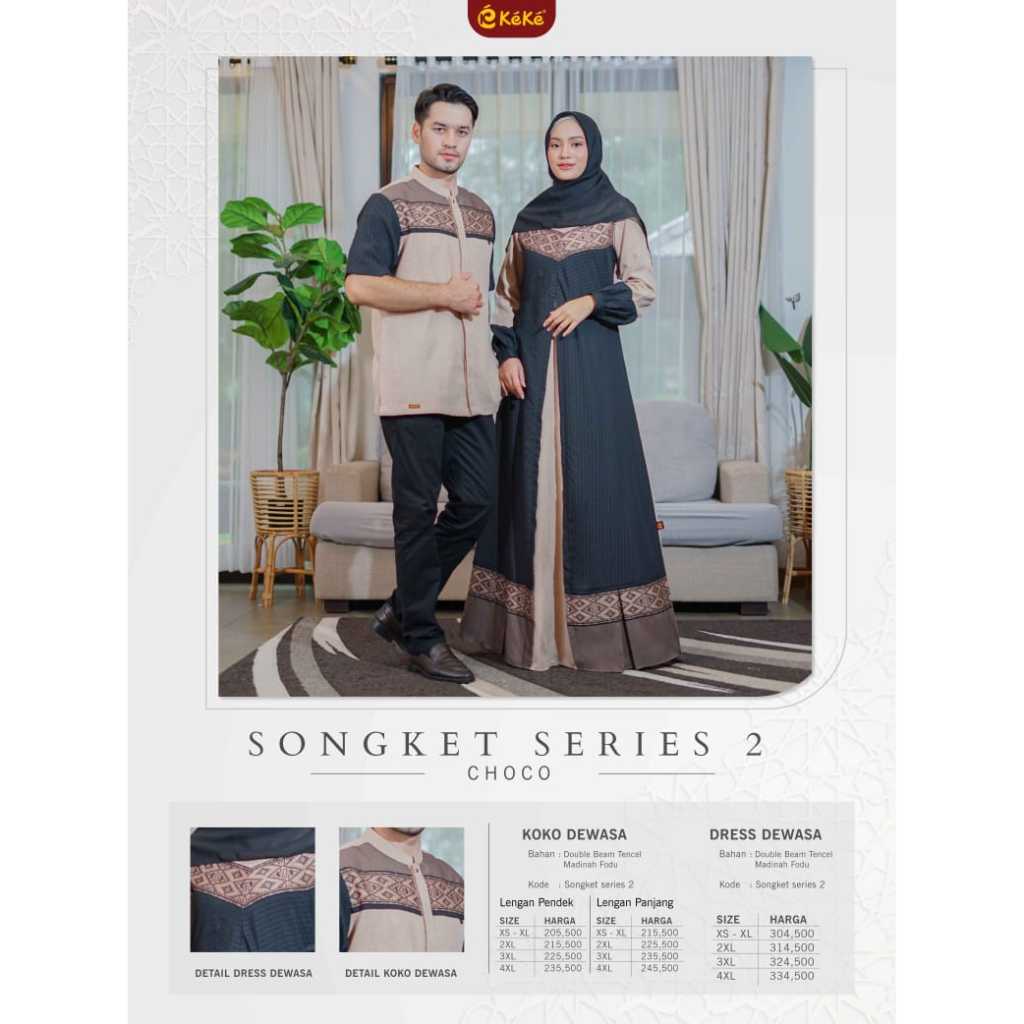 Couple Keke ~ Songket 2 Series ~