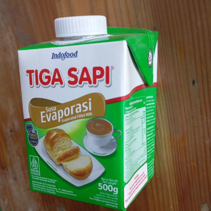 

Susu Evaporasi 3 Sapi 500 gr