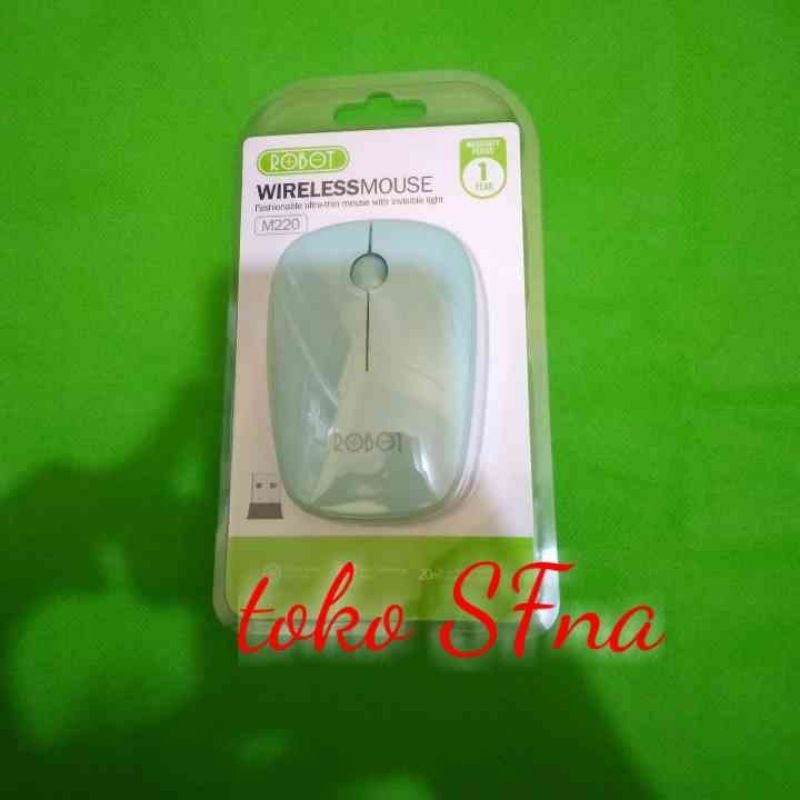 mouse wireless robot m220 mouse wireless optical  / mouse wireless murah