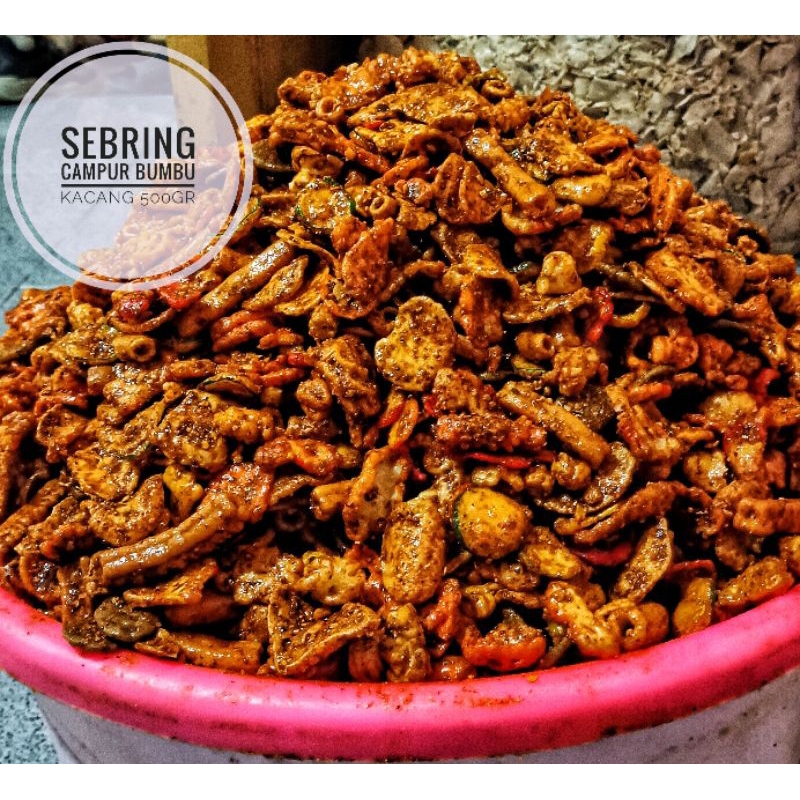 

SEBRING CAMPUR BUMBU KACANG 500gr