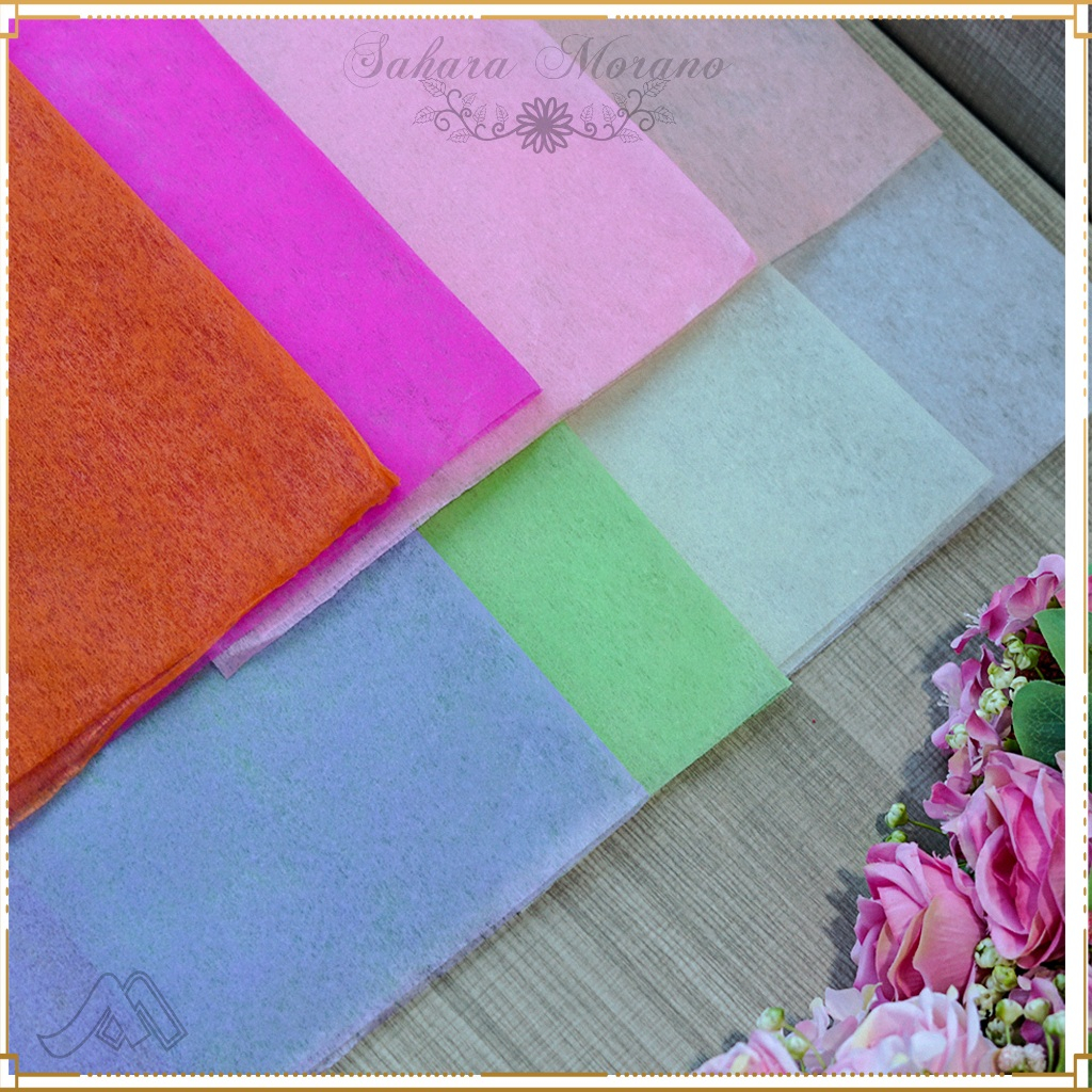 

[5 PCS] Flower Wrapping Tissue Polos Kertas Buket Bunga Kertas Tissue