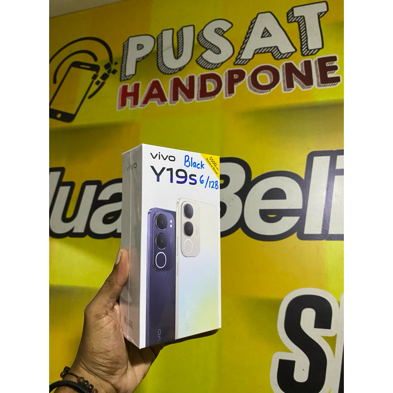 vivo y19s ram 6/128 Garansi Resmi