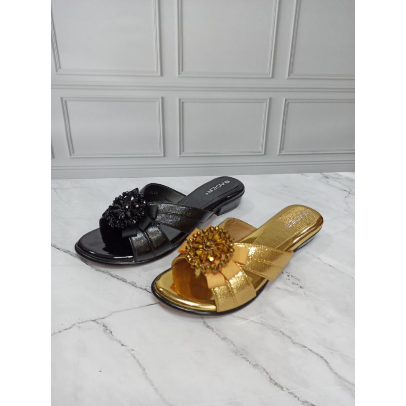 Bader ENH2438 sandal selop pesta wanita