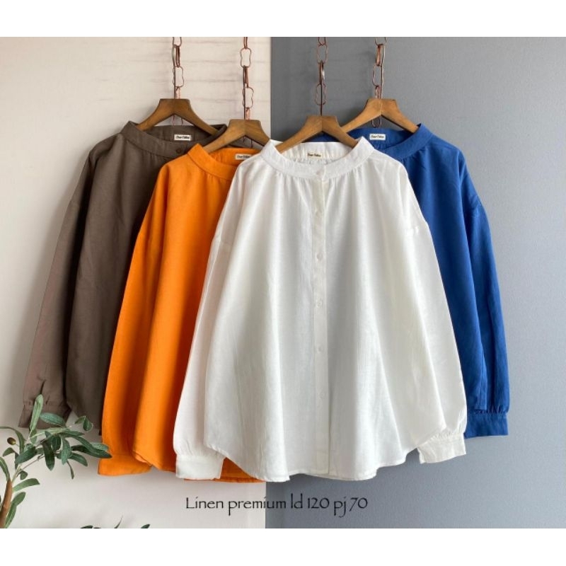 BLOUSE LINEN PREMIUM