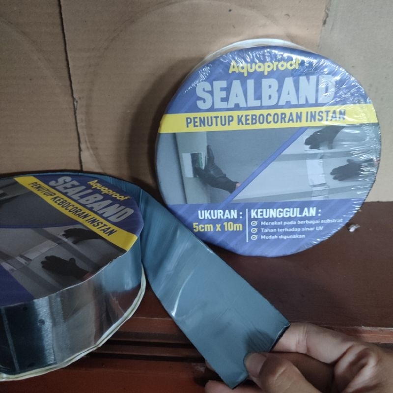 Sealband Lakban perekat Anti Bocor Atap Seng Asbes