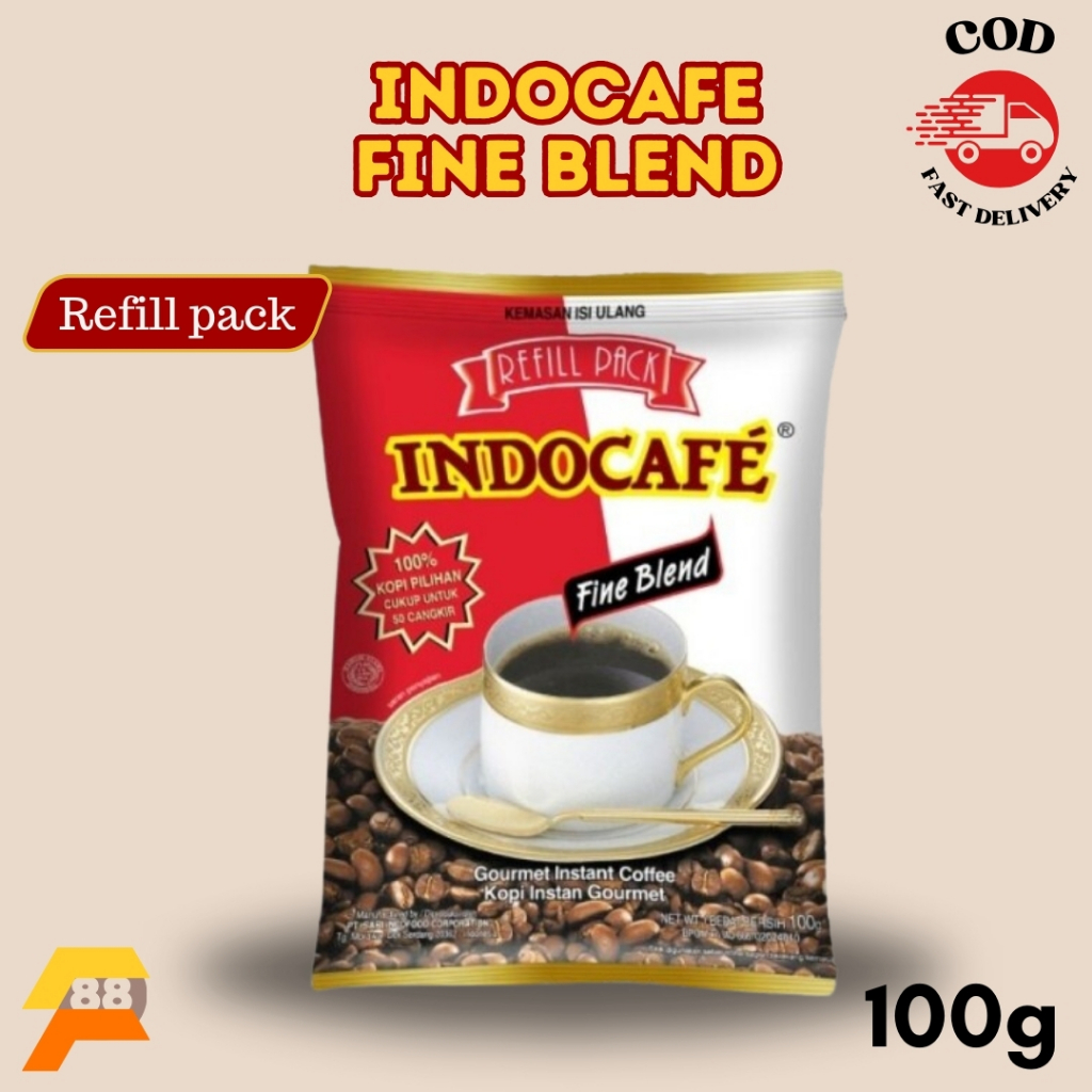 

Indocafe Fine Blend Refill Pack 100gr