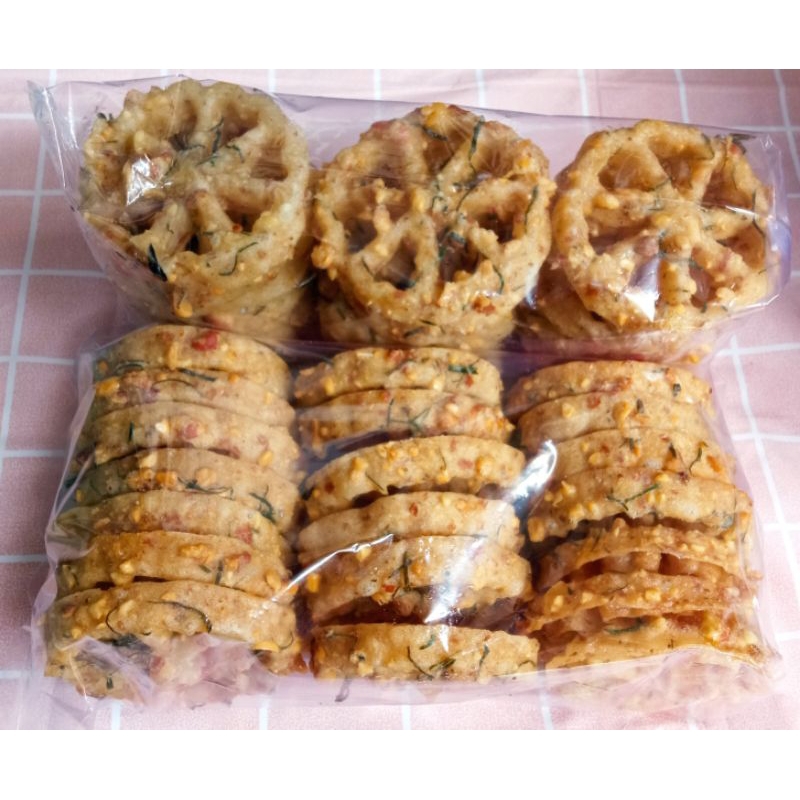 

peyek kacang tanah 230gr /gurih renyah aroma daun jeruk