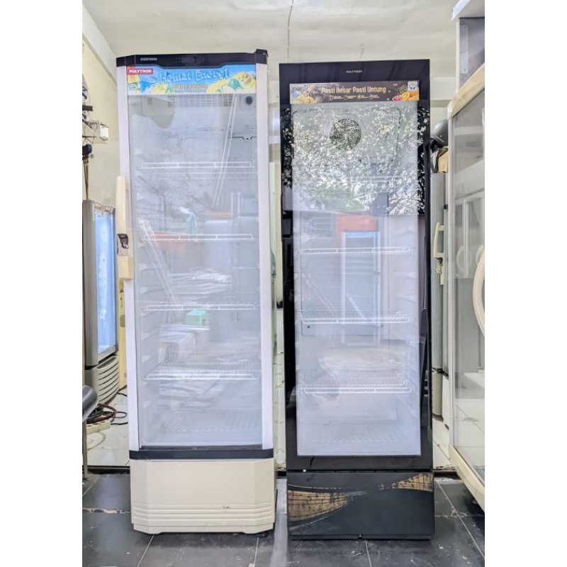 showcase 1 pintu bekas