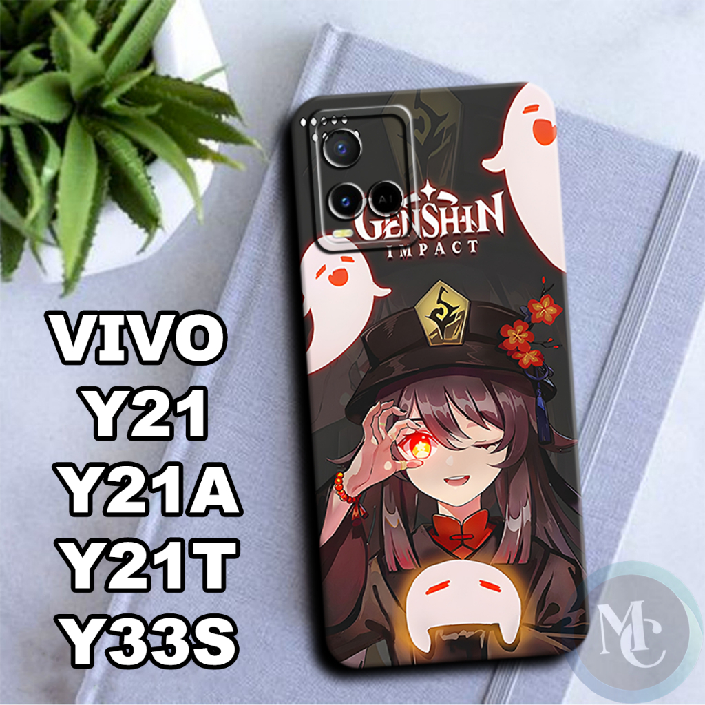 CC15/Softcase karet lentur untuk Vivo Y21,Y21A,Y21T,Y33S/Motif game/case Vivo Y21/kesing Vivo Y21/si