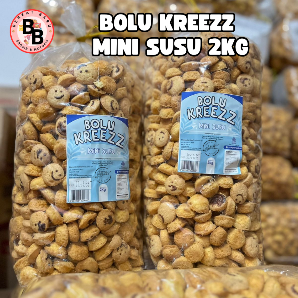 

[BB SNACK] BOLU KREEZZ MINI SUSU 2KG