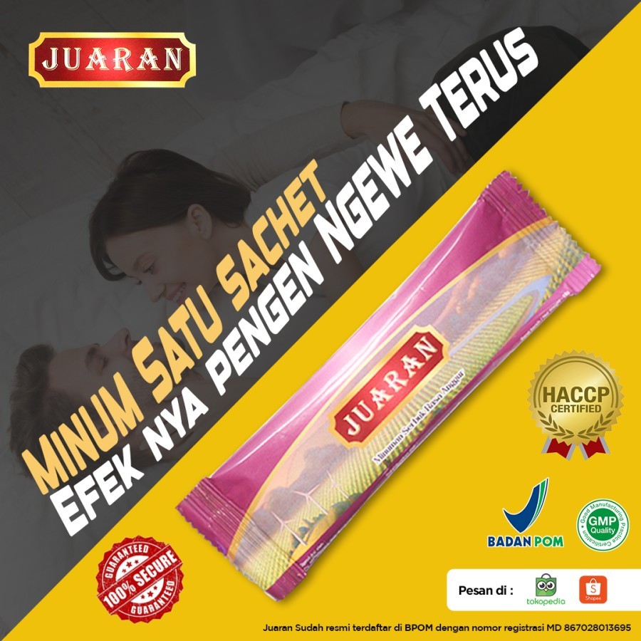 

Termurah Jua ran Ging seng Ang gur Me rah - 1 Sachet