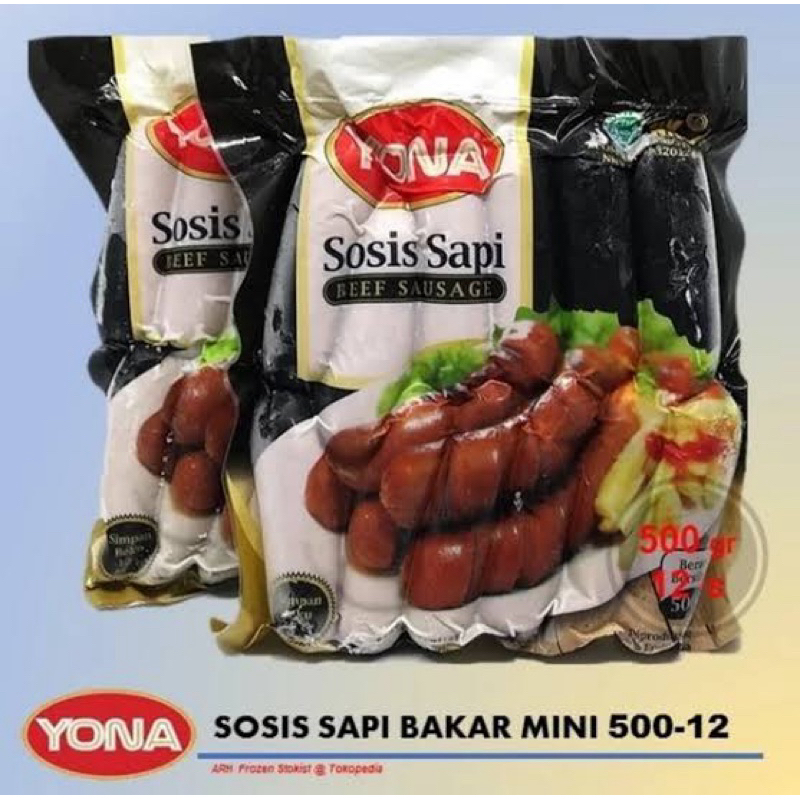 

YONA SOSIS SAPI BAKAR MINI 12 pcs