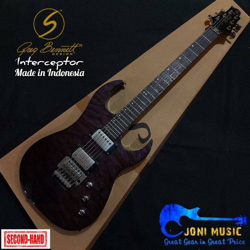 Gitar Samick Greg Bennet Interceptor Original