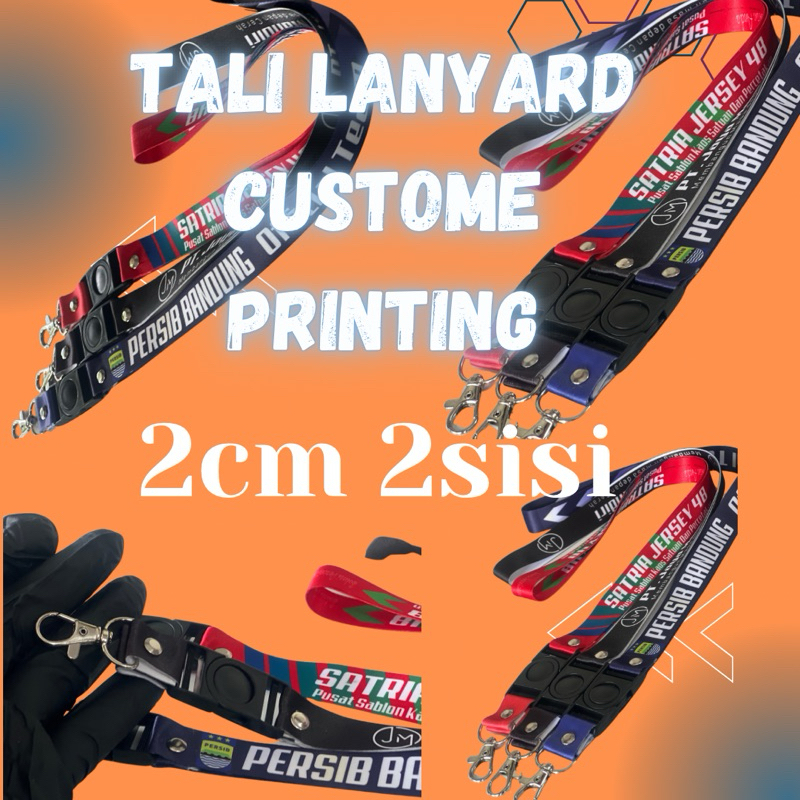 

TALI LANYARD 2CM , 2 sisi