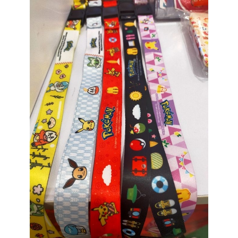 

lanyard gantungan leher pokemon