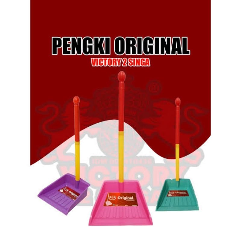 pengki plastik original dua singa ikrak plastik anti pecah tahan lama
