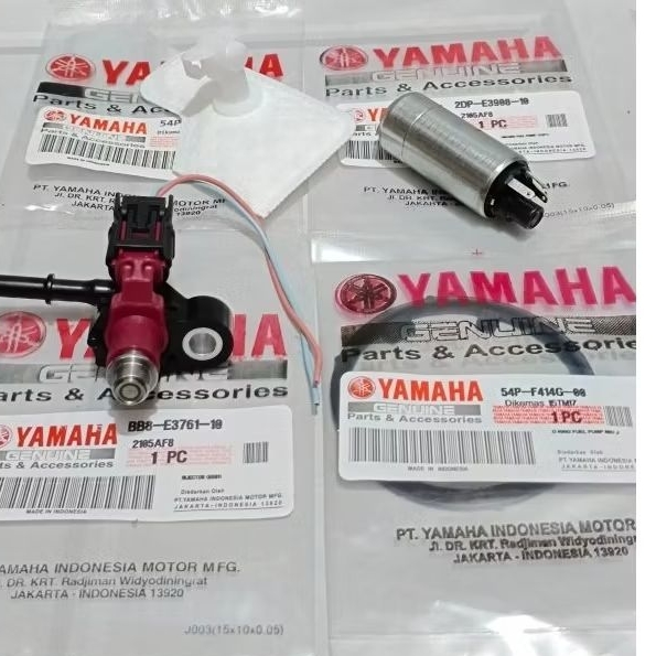 Paket Injektor Racing 10 Hole  4Aitem BB8+Rotak 2DP+Filter fuel pump 54P+ Oting 54P Nmax 155 New Aer