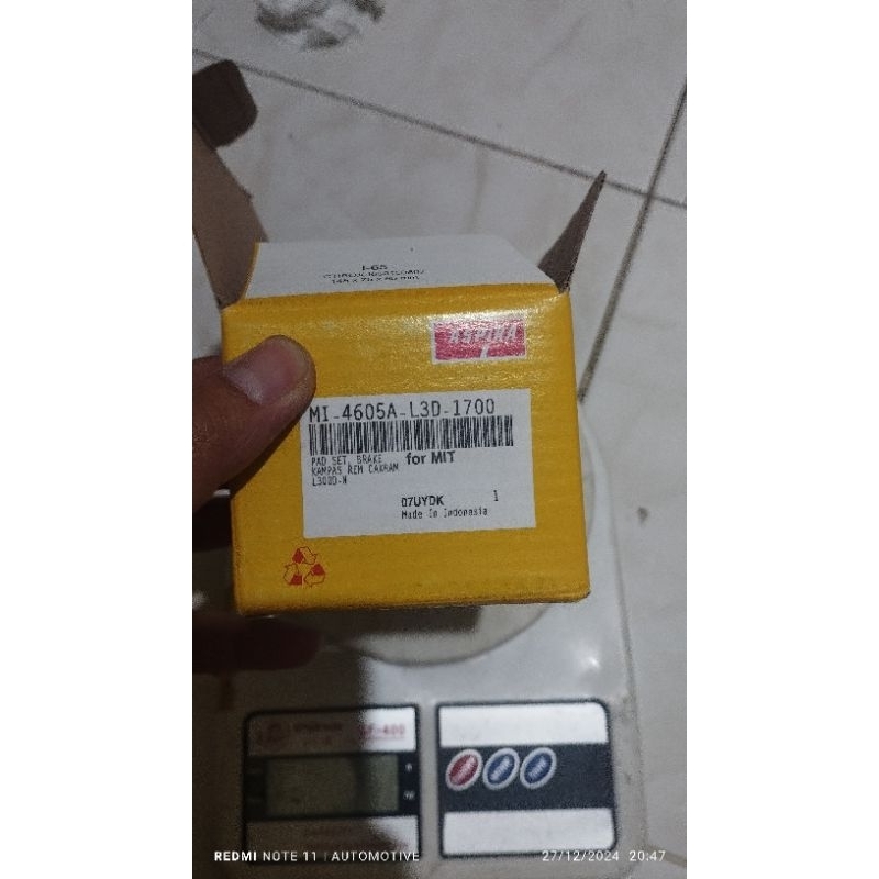 Kampas Rem Depan L300 Diesel New Original