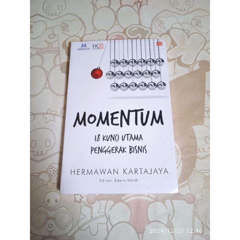 buku original momentum 18 kunci utama penggerak bisnis
