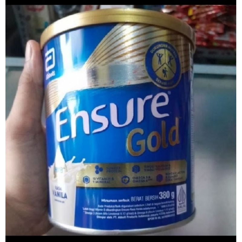 

Eensure Gold Berat Bersih 380g Vanila