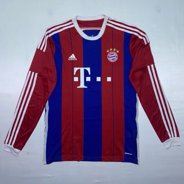 Jersey Long Sleeve Bayern Munchen Home 2014-15 | Baju Bola Lengan Panjang
