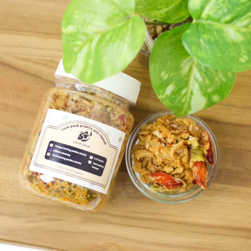 

REBON CAWANG (Cabe Bawang) / TOPLES 200ml / LAUK PAUK BRAND