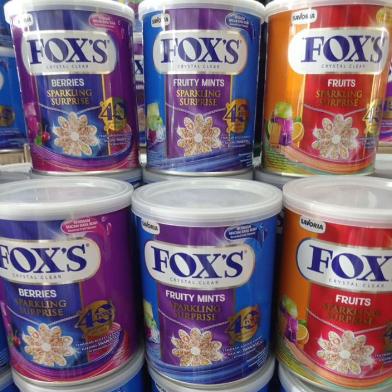 

FOX PERMEN KALENG 170GR