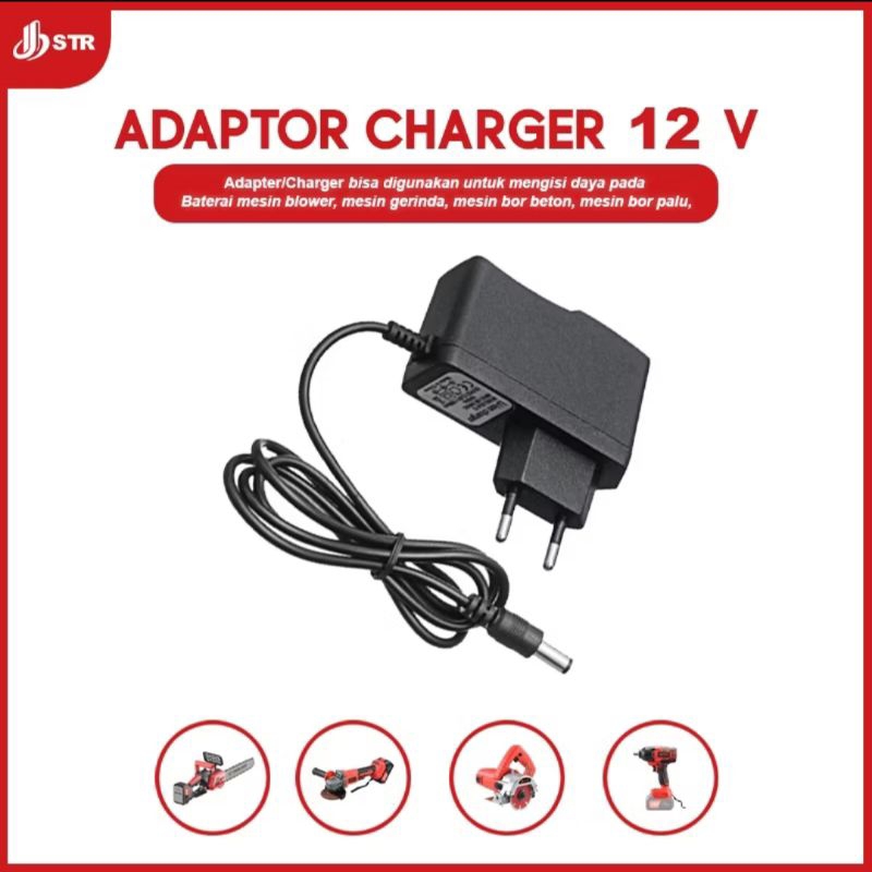 LITHIUM BATTERY CHARGER BOR BATERAI CORDLESS 12VF