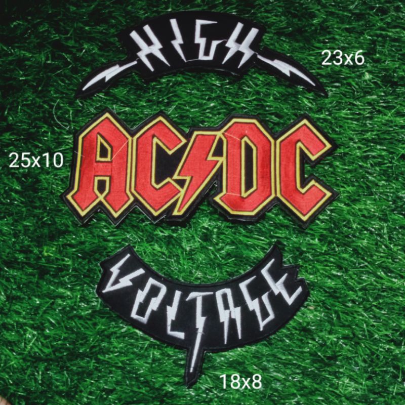 emblem bordir backpatch bordir logo band luar