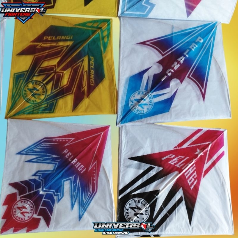 Layangan Aduan Sukhoi Standard isi 50pcs+2pcs & 100+4pcs