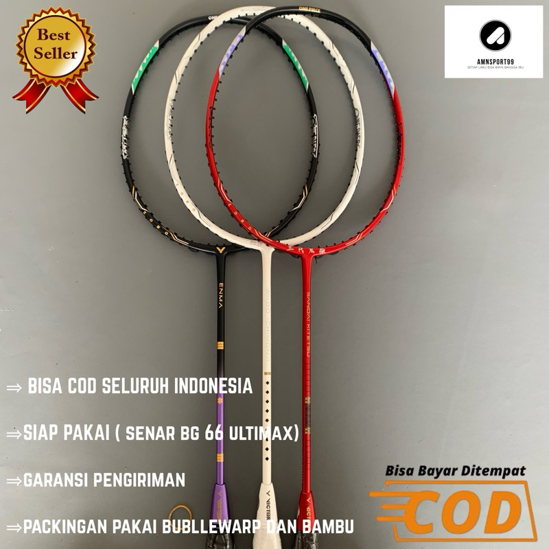 Raket bulutangkis dewasa one piece raket berkualitas