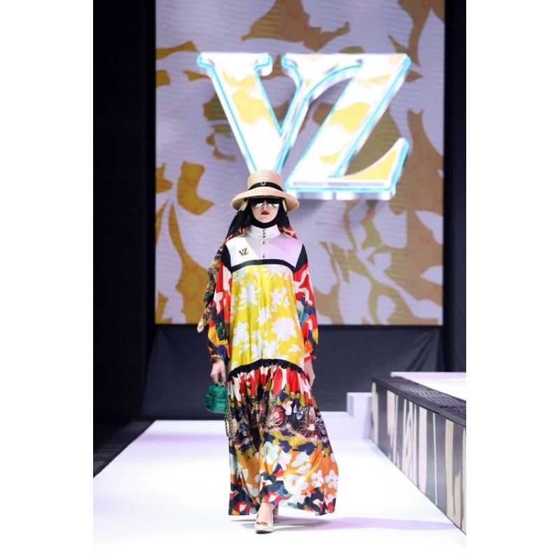 VZ OPULENCE MAXI DRESS by VIVIZUBEDI