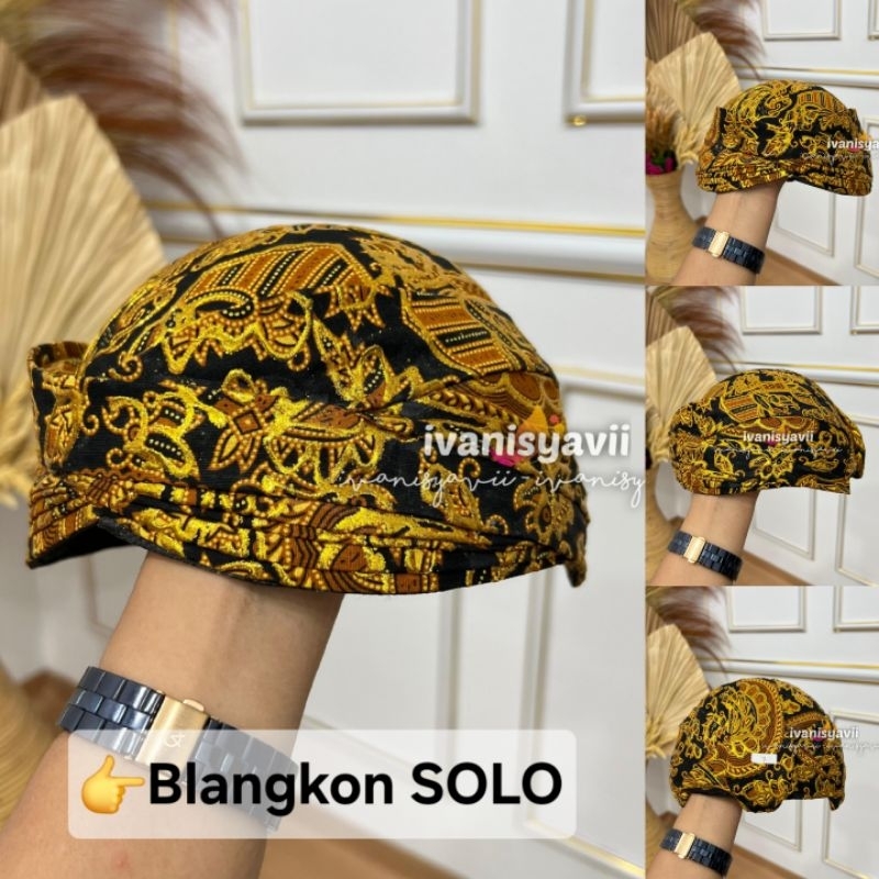 Blangkon Pengantin Prodo - Blangkon JOGJA / SOLO / SUNDA