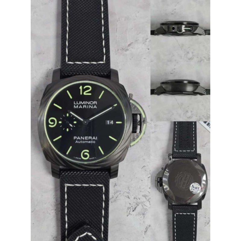 JAM TANGAN PRIA LUMINOR PANERAI PAM1118 MARINA LUMINOUS TRILOGY AUTOMATIC SUPER QUALITY