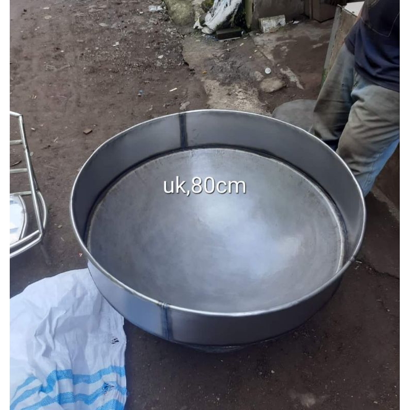 wajan besar jumbo model sambung 80cm & 90cm