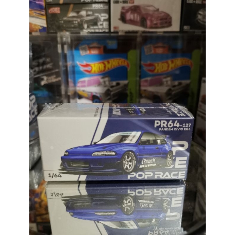 pop race honda civic eg6 pendem box