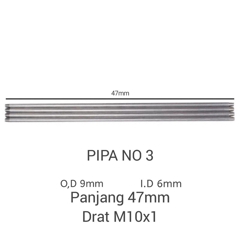 Pipa Pompa Pcp Nomer 3 OD 9 Pipa Pompa Pcp Sparepart Pompa Pcp