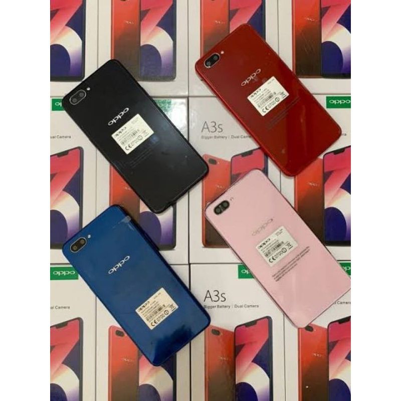 HP BARU OPPO A3S RAM 6/128 BERSEGEL BERGARANSI