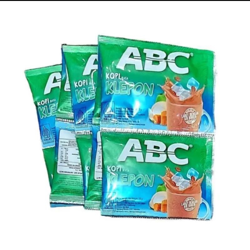 

KOPI ABC KLEPON 1renteng @10 sachet