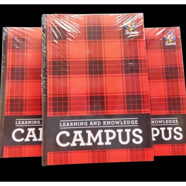 

lsMurah Buku Tulis Campus Besar 5 Lembar SUMA size Panjang BOXY dapat 1 Buku Y88