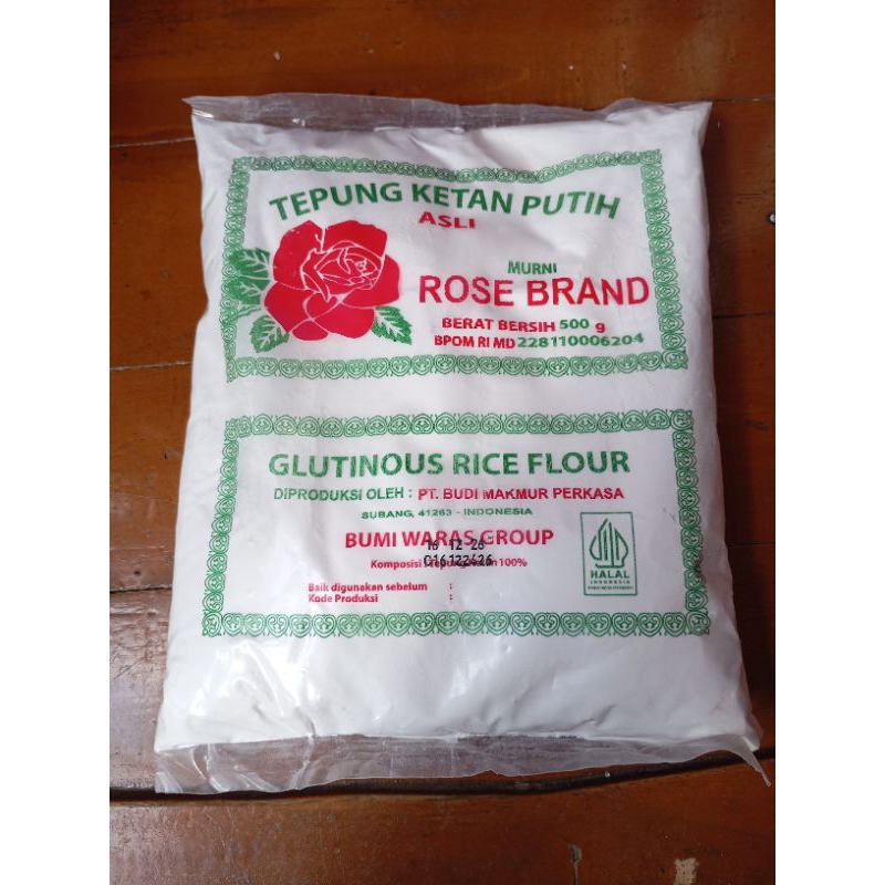 

Tepung Ketan Rosebrand 500gram