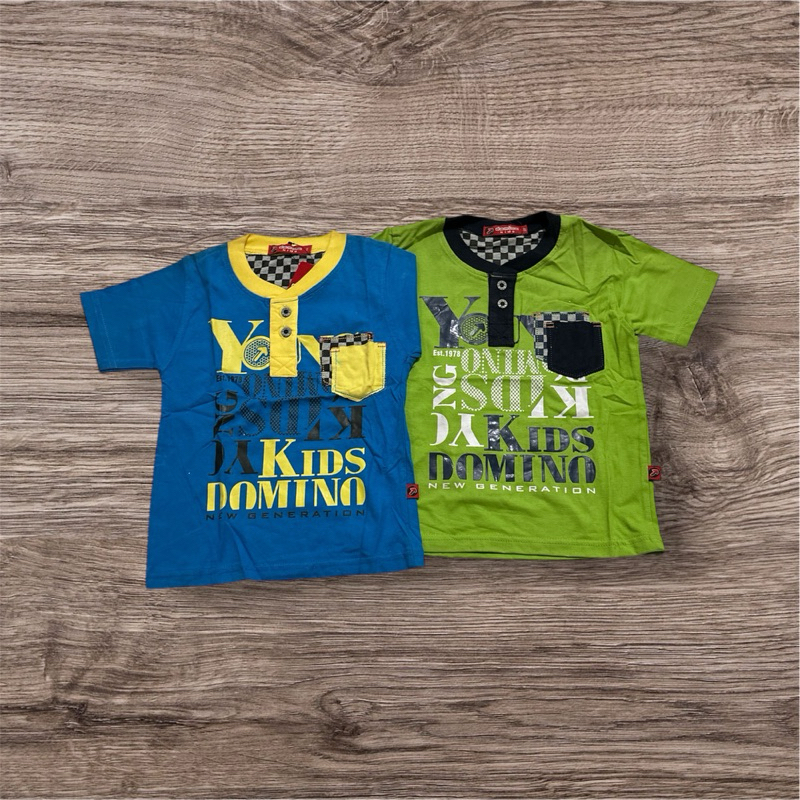 Atasan kaos anak laki laki merk domino