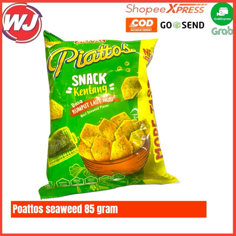 

PIATTOS SEAWEED 85 GRAM