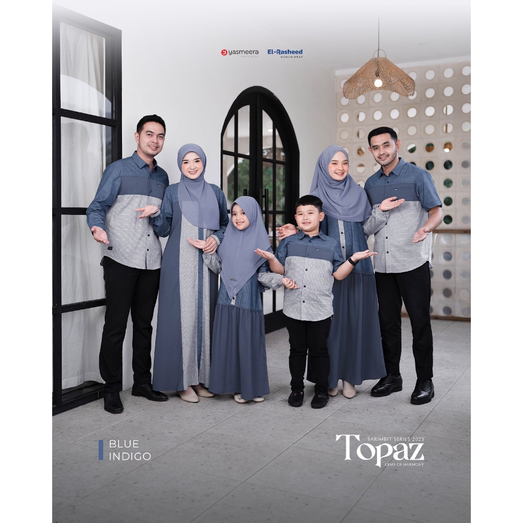 SARIMBIT TOPAZ BLUE BYE YASMEERA