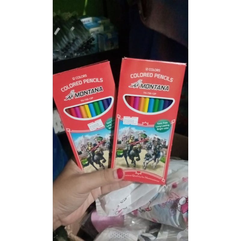 

pensil warna 12 warna MONTANA