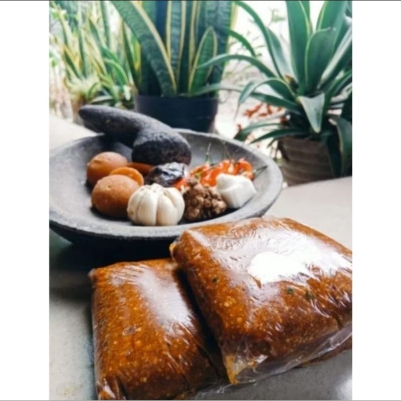 

sambel pecel gurih peda manis khas Blitar
