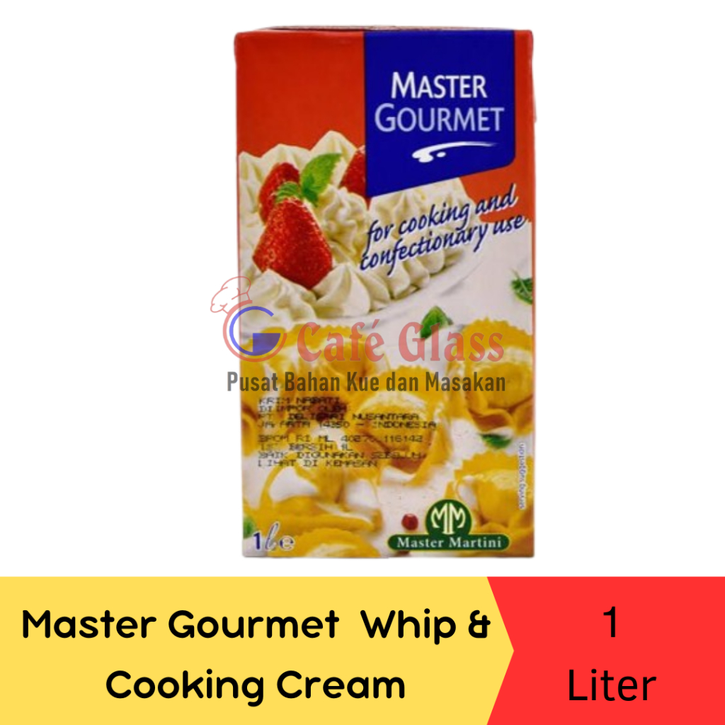 

Master Gourmet Whipping & Cooking Cream 1Liter