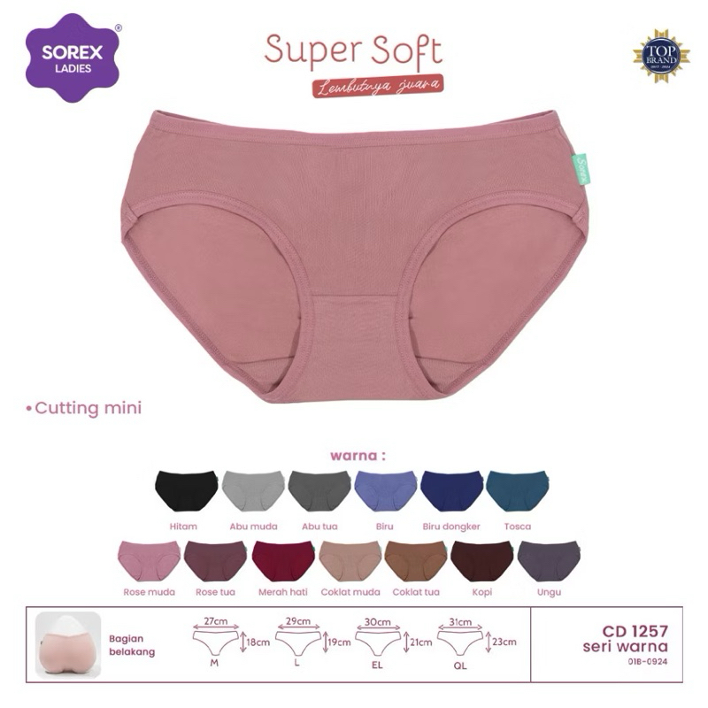 CELANA DALAM WANITA SOREX 1257