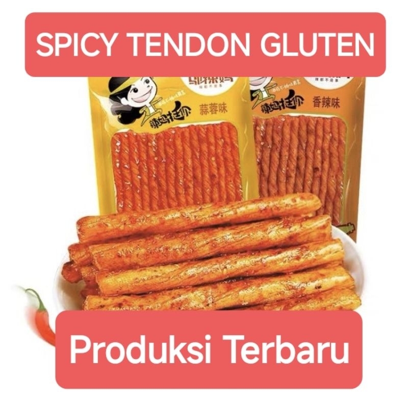 

Gluten Tendon Pedas Halal Snack Viral
