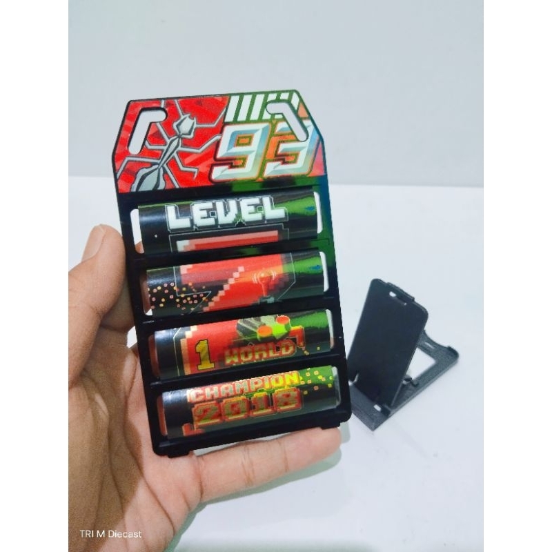 Miniatur pit board marc marquez world champion motogp 2018 skala 1:12
